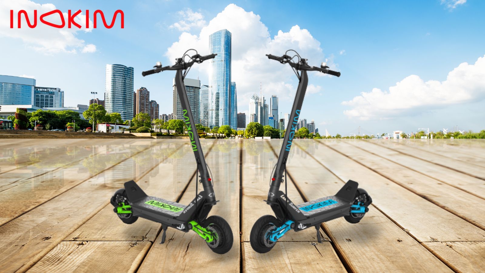 עם קורקינט חשמלי INOKIM OX אין יותר בעיות חניה